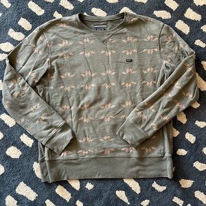RVCA patterned sweatshirt